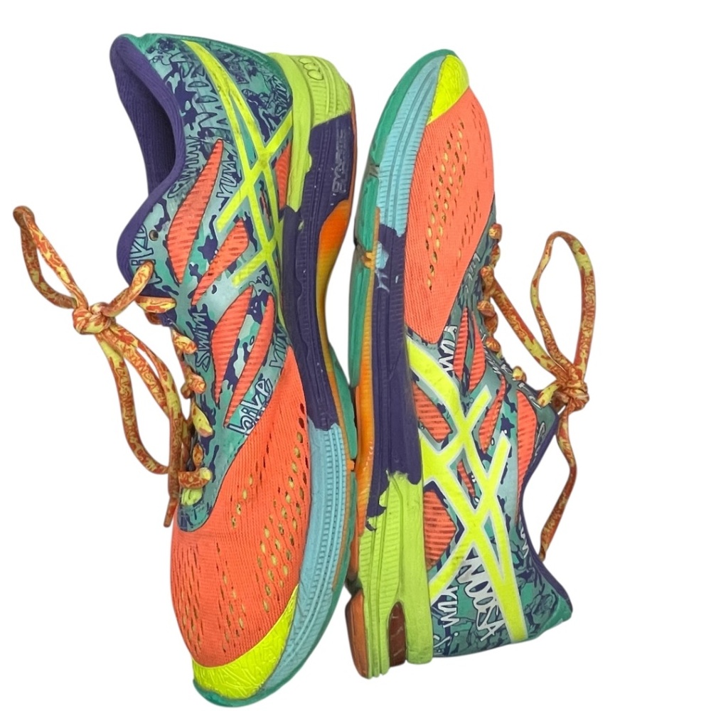 Asics‎ T58ON Gel Noosa 10 Women's Running Triathlon Shoes Size 9 - Picture 10 of 15